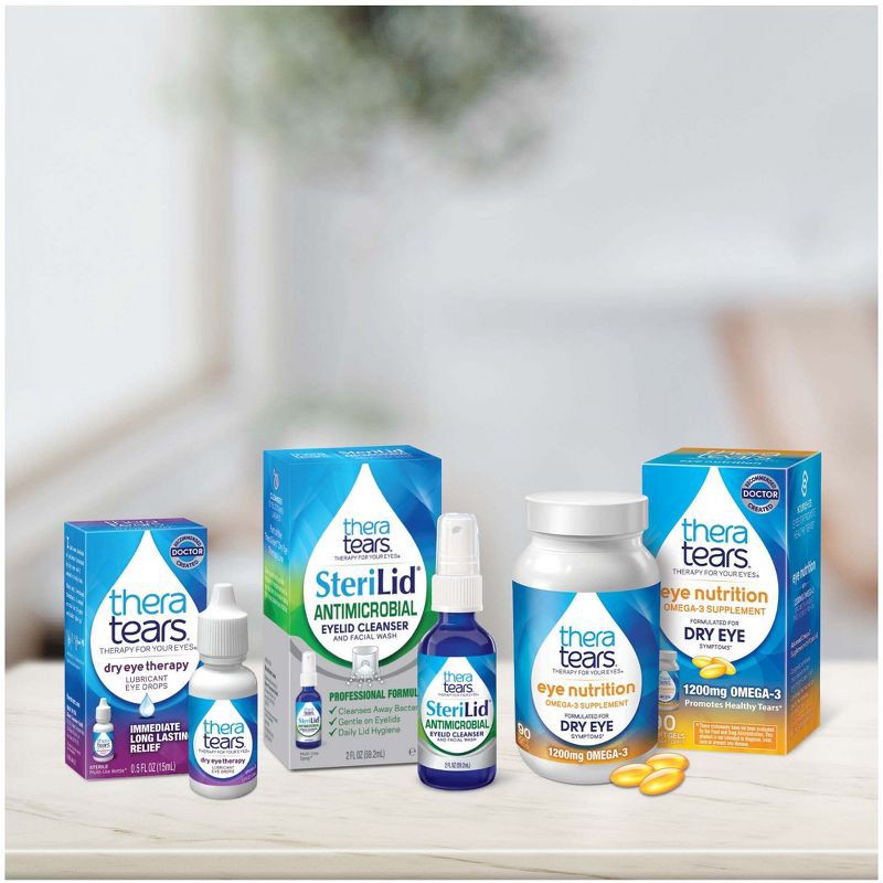 slide 6 of 7, TheraTears Dry Eye Therapy Lubricant Eye Drops - 0.5 fl oz, 0.5 fl oz