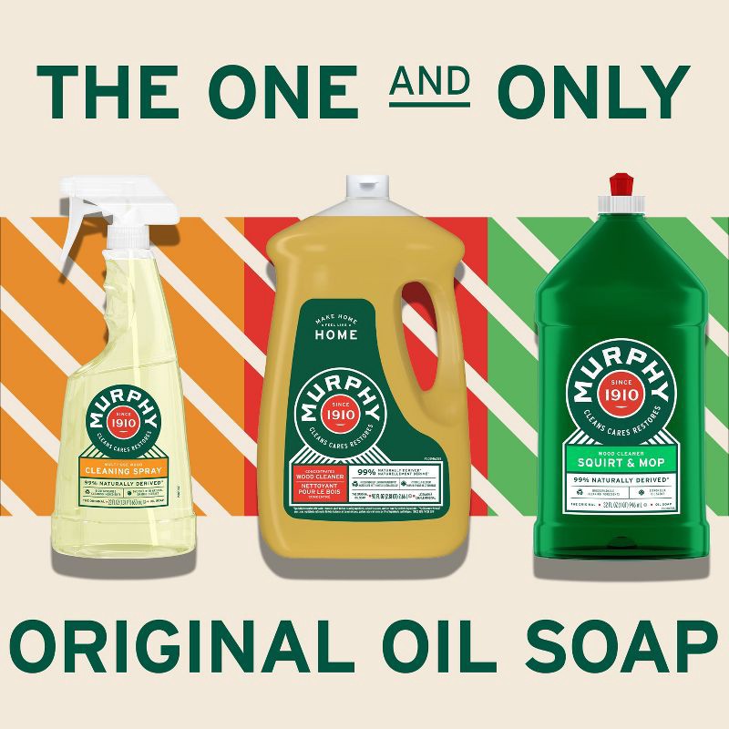 slide 8 of 13, Murphy Original Oil Soap Wood Cleaner for Floors and Furniture - 32 fl oz, 32 fl oz