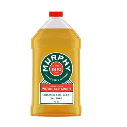 Murphy Original Oil Soap Wood Cleaner for Floors and Furniture - 32 fl oz: Ammonia-Free, Bleach-Free, Phosphate-Free, Fresh Scent