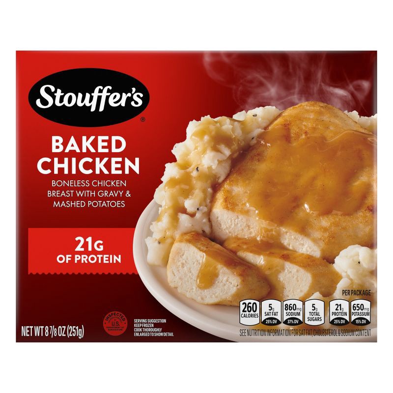 slide 1 of 9, Stouffer's Frozen Baked Chicken - 8.75oz, 8.75 oz