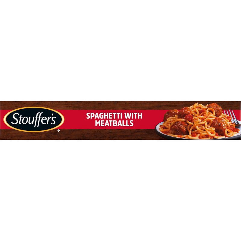 slide 9 of 9, Stouffer's Spaghetti With Meatballs Frozen Dinner - 12.625oz, 12.625 oz