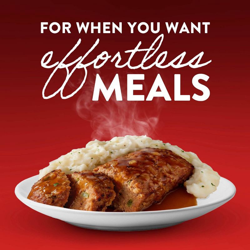 slide 5 of 8, Stouffer's Classic Meatloaf Meal Frozen Dinner - 9.875oz, 9.875 oz