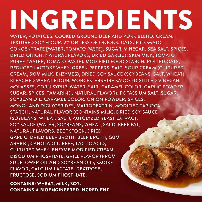 slide 8 of 8, Stouffer's Classic Meatloaf Meal Frozen Dinner - 9.875oz, 9.875 oz