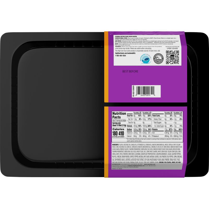 slide 6 of 6, Sea Cuisine Tortilla Tilapia - Frozen - 9oz, 9 oz