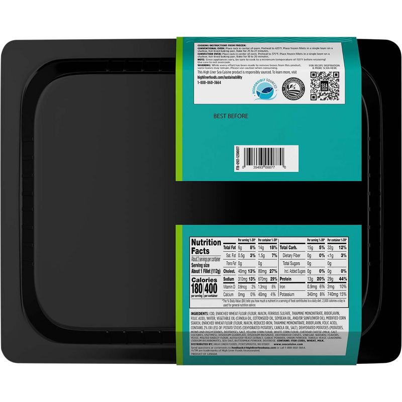 slide 5 of 5, Sea Cuisine Potato & Herb Cod - Frozen - 8.7oz, 8.7 oz