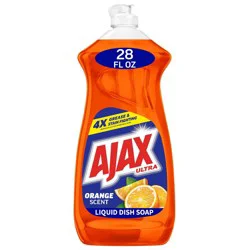 Ajax Ultra Triple Action Liquid Dish Soap - Orange Scent - 52 fl oz: Paraben-Free, Phosphate-Free, Multi-Surface