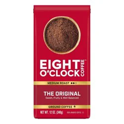 Eight O'Clock Original Medium Roast Ground Coffee - 12oz