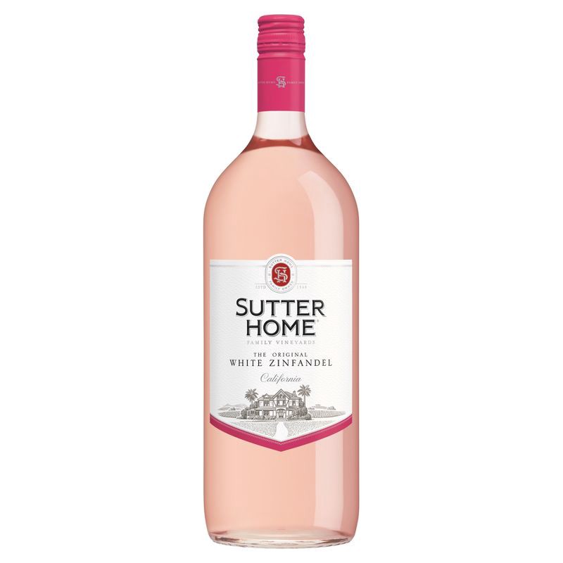 slide 1 of 5, Sutter Home White Zinfandel Wine - 1.5L Bottle, 1.5 liter