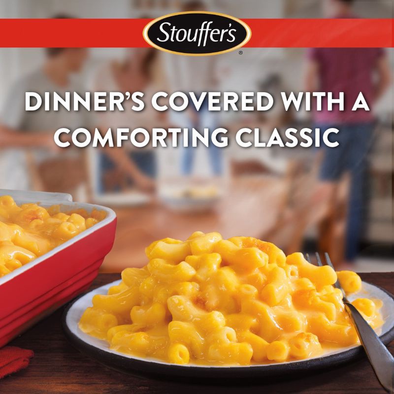 slide 3 of 10, Stouffer's Mac and Cheese Family Size Frozen Meal - 40oz, 40 oz