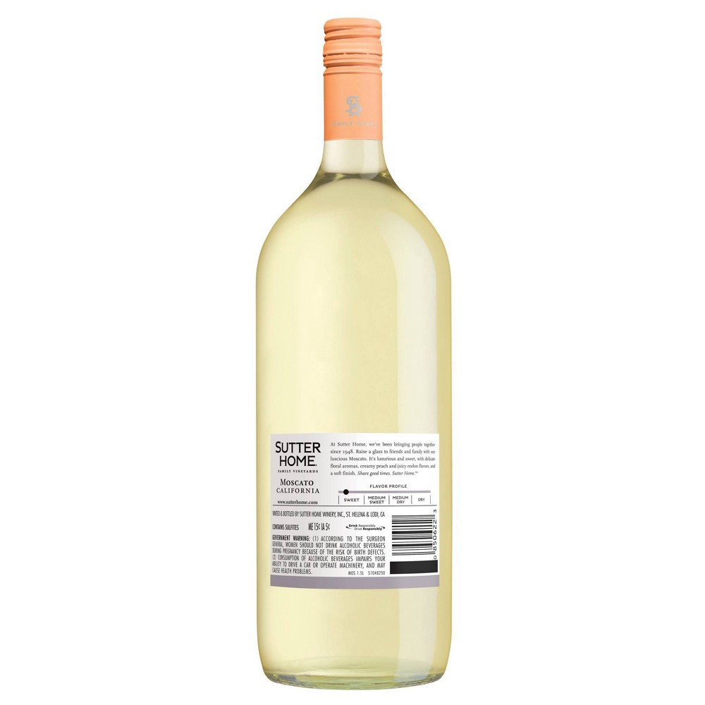 Sutter Home Moscato Wine Bottle 1.5 liter | Shipt