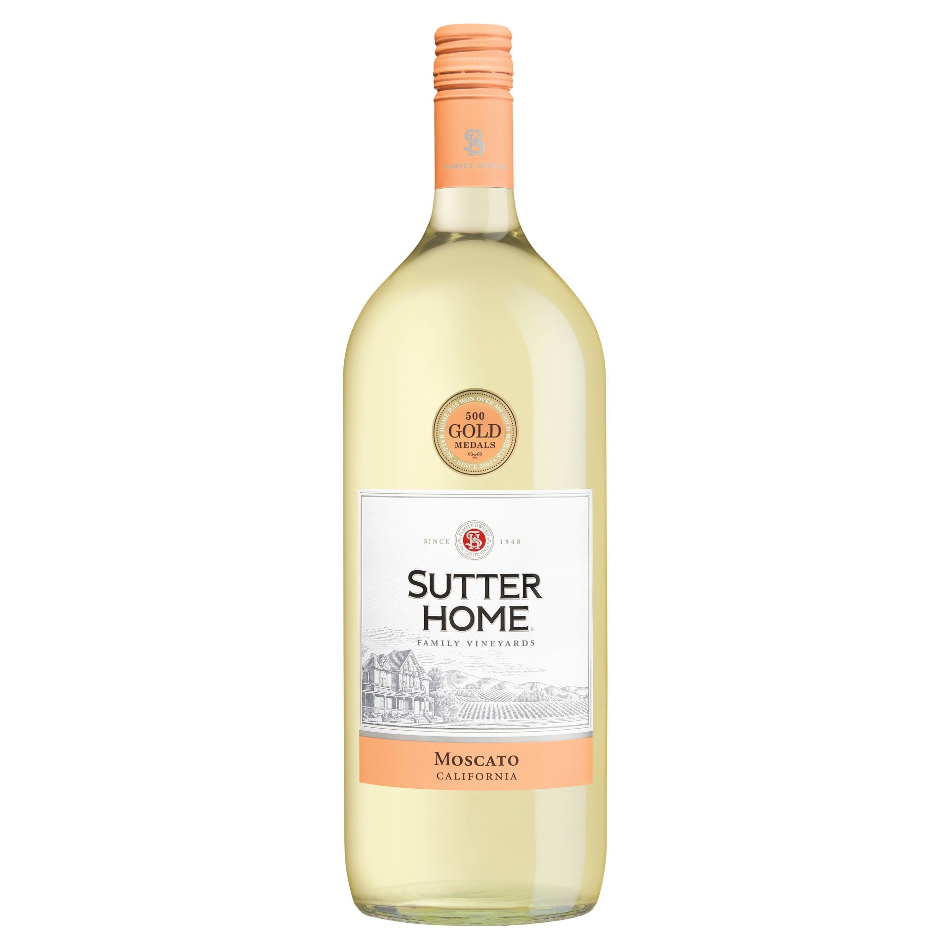 Sutter Home Moscato Wine Bottle 1.5 liter Shipt