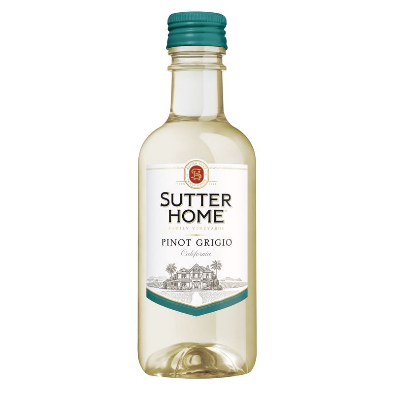 slide 2 of 7, Sutter Home Pinot Grigio White Wine - 4pk/187ml Bottles, 4 ct; 187 ml