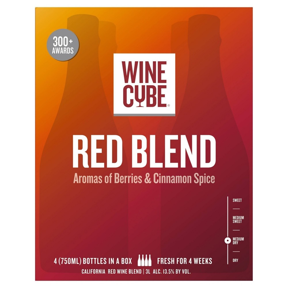 Red Blend Red Wine - Wine Cube 3 liter