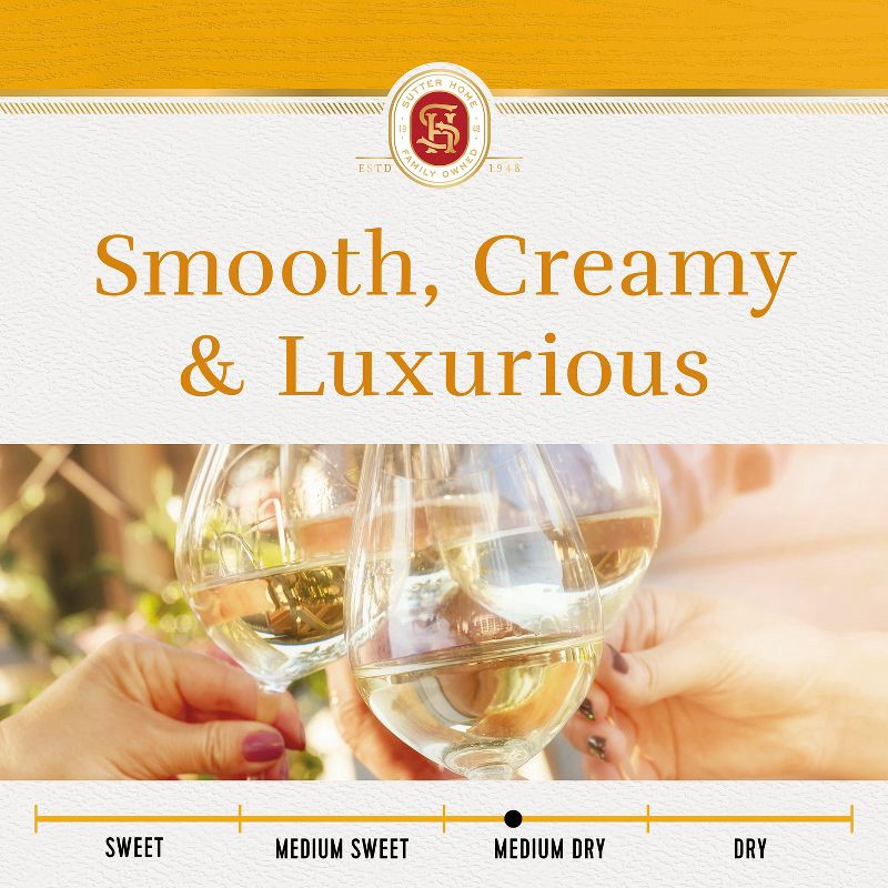 slide 5 of 6, Sutter Home Chardonnay White Wine - 1.5L Bottle, 1.5 liter