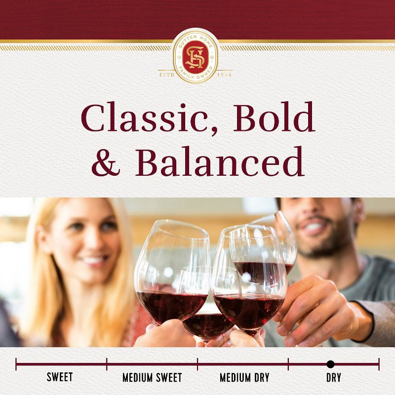 slide 5 of 6, Sutter Home Cabernet Sauvignon Red Wine - 4pk/187ml Bottles, 4 ct; 187 ml