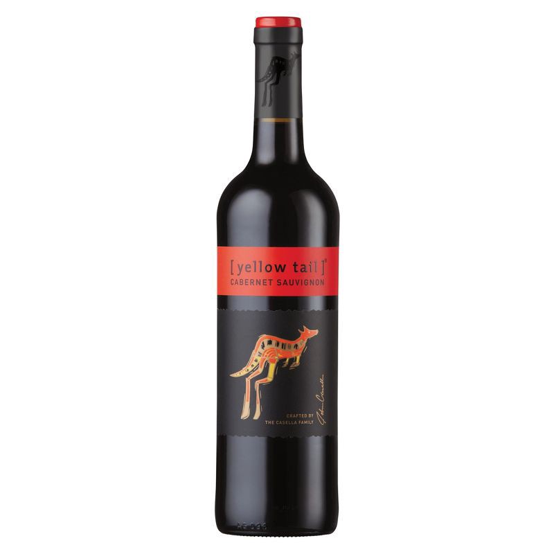 slide 1 of 4, Yellow Tail Cabernet Sauvignon Red Wine - 750ml Bottle, 750 ml