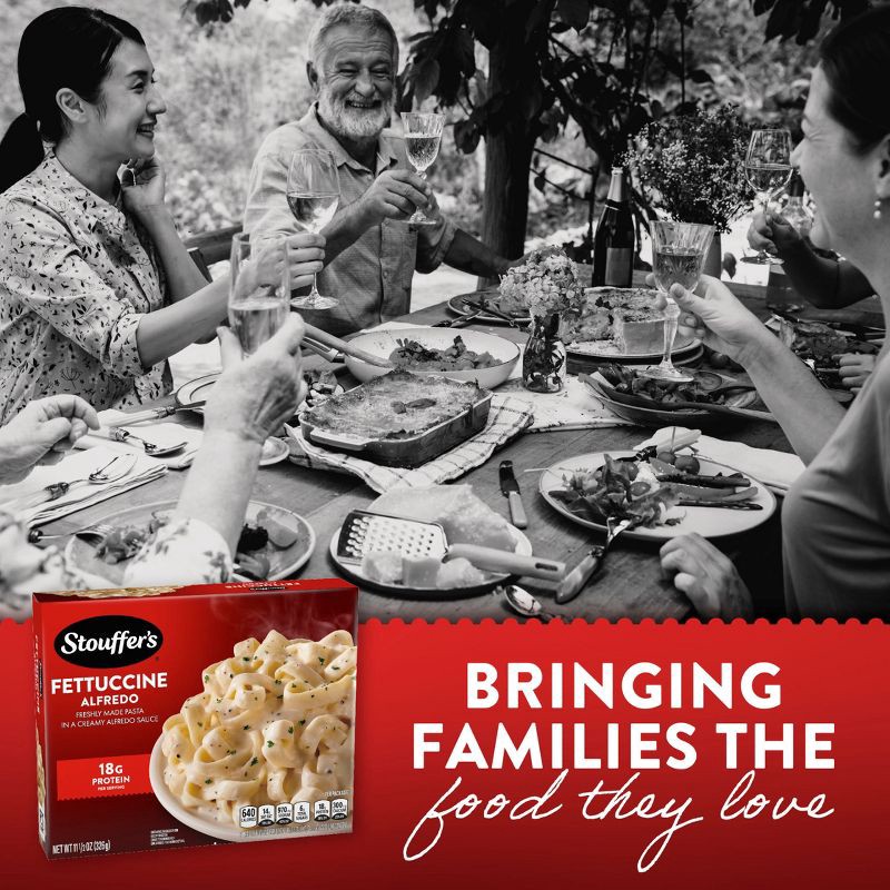 slide 4 of 8, Stouffer's Frozen Classics Frozen Fettuccini Alfredo - 11.5oz, 11.5 oz