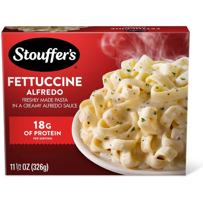 slide 1 of 8, Stouffer's Frozen Classics Frozen Fettuccini Alfredo - 11.5oz, 11.5 oz