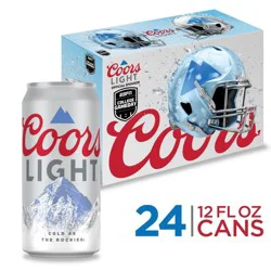Coors Light Beer - 24pk/12 fl oz Cans