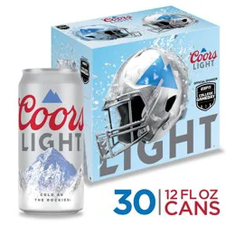 Coors Light Beer - 30pk/12 fl oz Cans