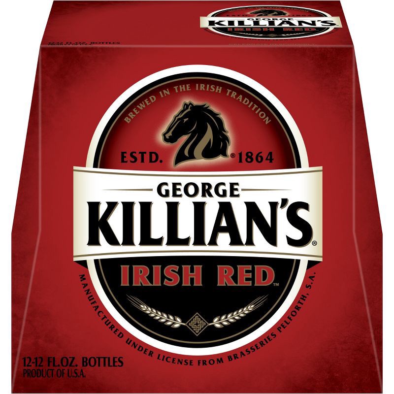 slide 3 of 9, George Killian's Irish Red Lager Beer - 12pk/12 fl oz Bottles, 12 ct; 12 fl oz