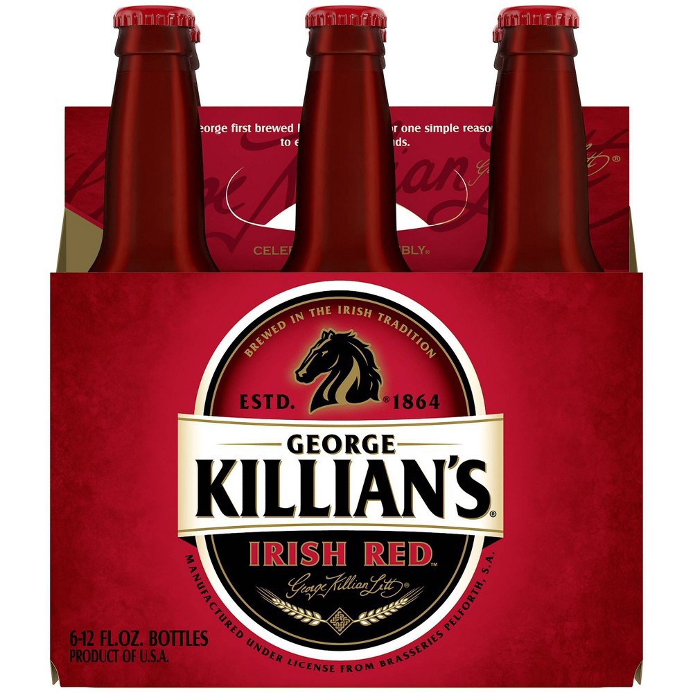 slide 2 of 4, George Killian's Irish Red Beer - 6pk/12 fl oz Bottles, 6 ct; 12 fl oz