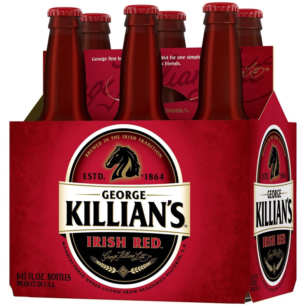 slide 3 of 4, George Killian's Irish Red Beer - 6pk/12 fl oz Bottles, 6 ct; 12 fl oz