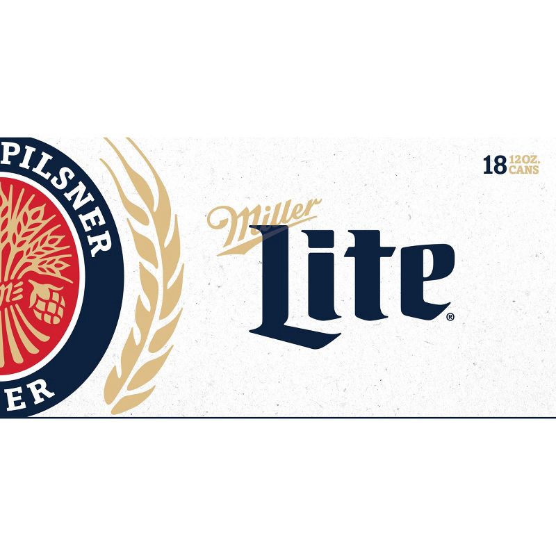 slide 7 of 9, Miller Lite Beer - 18pk/12 fl oz Cans, 18 ct; 12 fl oz