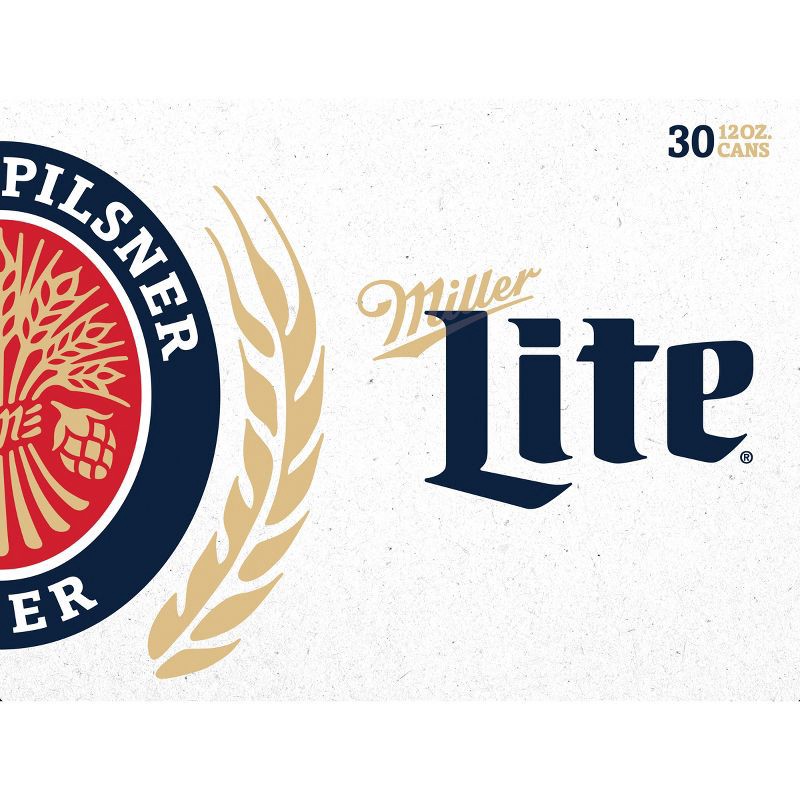 slide 7 of 9, Miller Lite Beer - 30pk/12 fl oz Cans, 30 ct; 12 fl oz