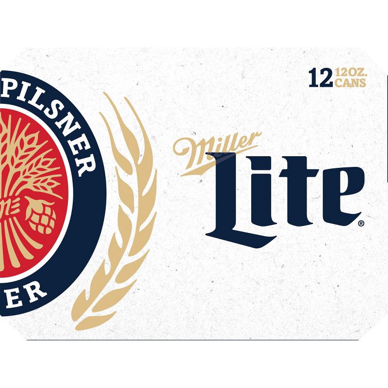 slide 7 of 9, Miller Lite Beer - 12pk/12 fl oz Cans, 12 ct; 12 fl oz