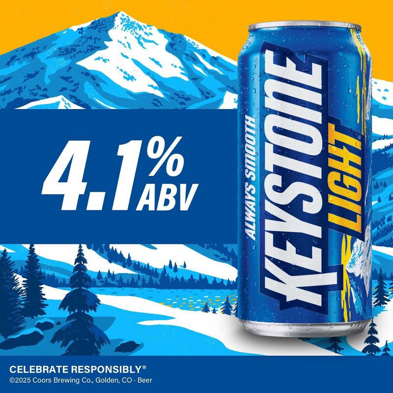 slide 2 of 7, Keystone Light Beer - 30pk/12 fl oz Cans, 30 ct; 12 fl oz