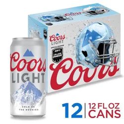 Coors Light Beer - 12pk/12 fl oz Cans