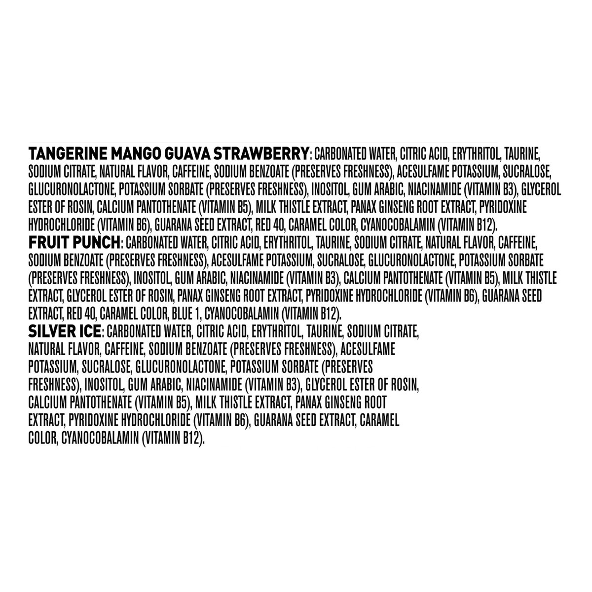 Rockstar Pure Zero Energy Drink Variety 16 Fl Oz 12 Count 192 oz Shipt