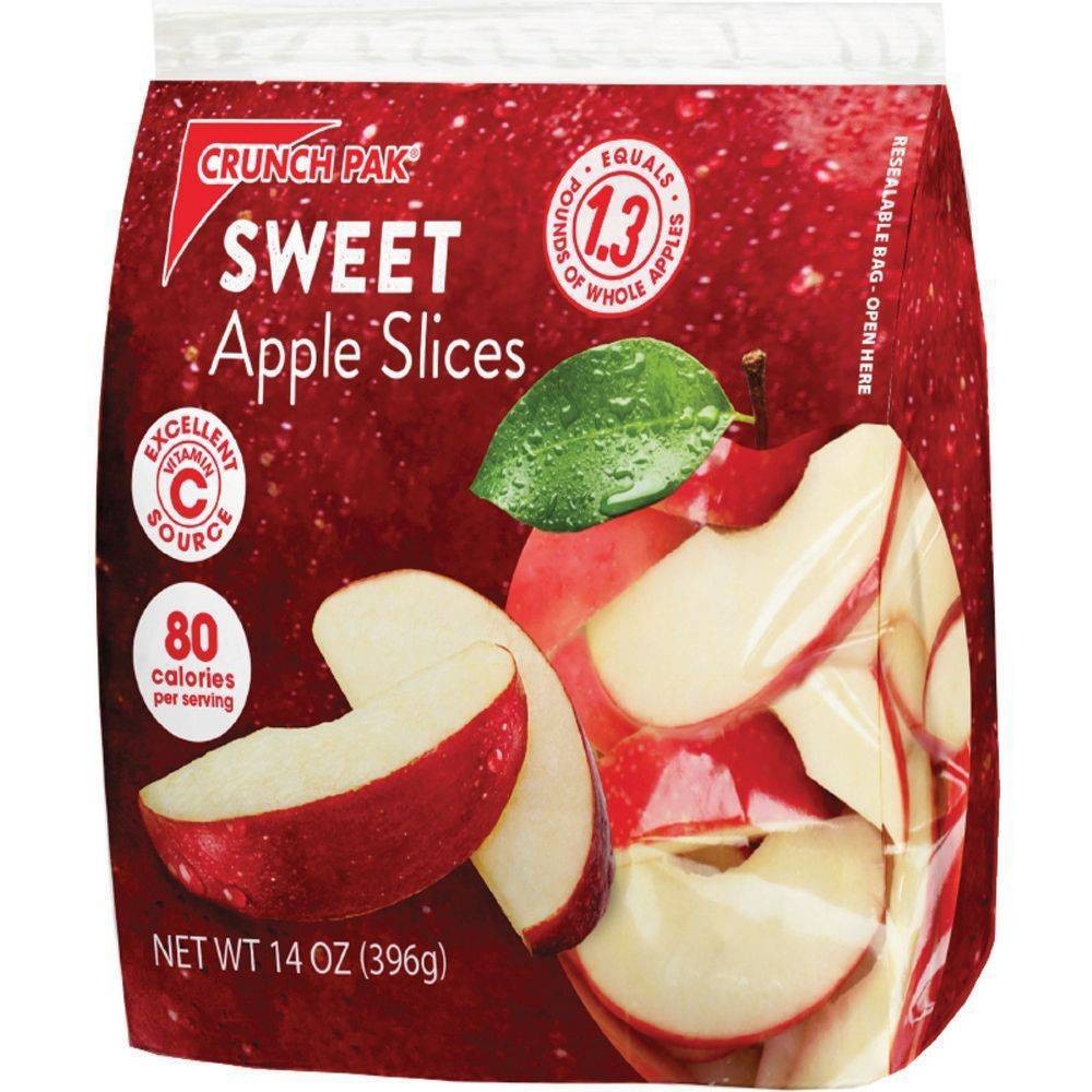 slide 1 of 3, Crunch Pak Sweet Apple Slices, 14 oz