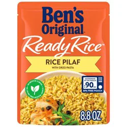 Ben's Original Ready Rice Rice Pilaf Microwavable Pouch - 8.8oz