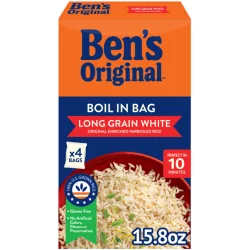 Ben's Original Boil-in-Bag Long Grain White Rice - 15.8oz