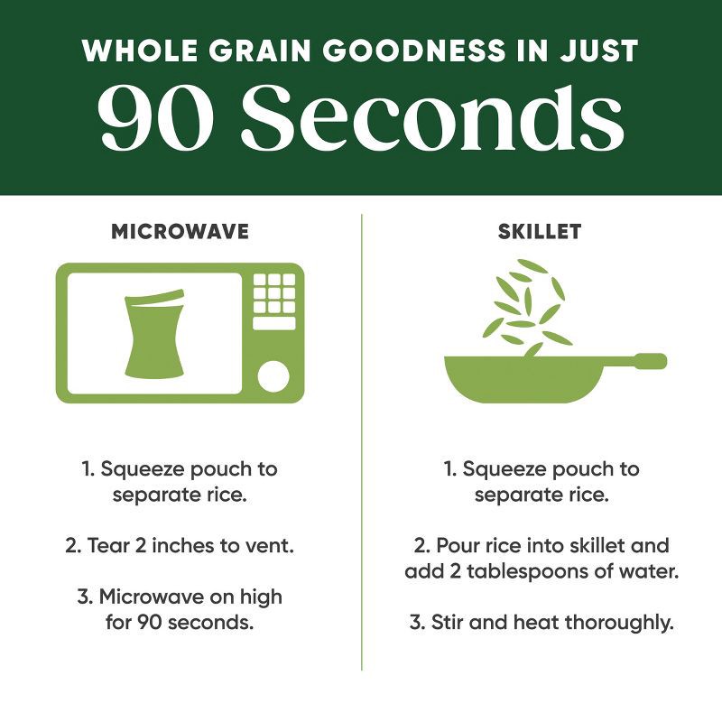 slide 6 of 7, Seeds of Change Organic Quinoa and Brown Rice Mix Microwavable Pouch - 8.5oz, 8.5 oz