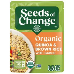 Seeds of Change Organic Quinoa and Brown Rice Mix Microwavable Pouch - 8.5oz
