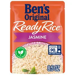 Ben's Original Ready Rice Jasmine Rice Microwavable Pouch - 8.5oz