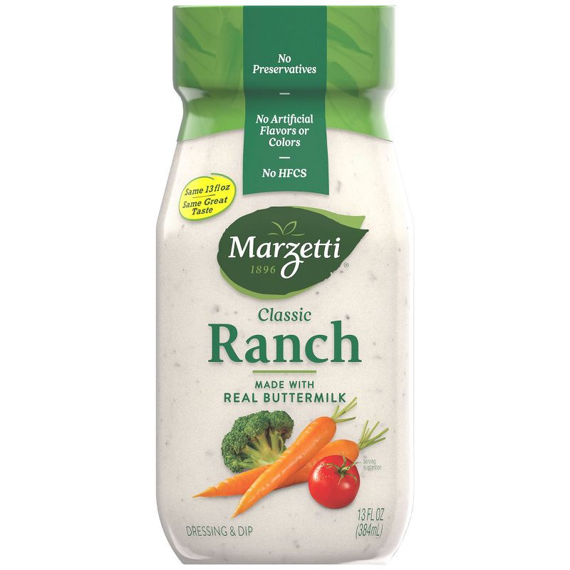 slide 1 of 12, Marzetti Classic Ranch Salad Dressing & Dip - 13 fl oz, 13 fl oz