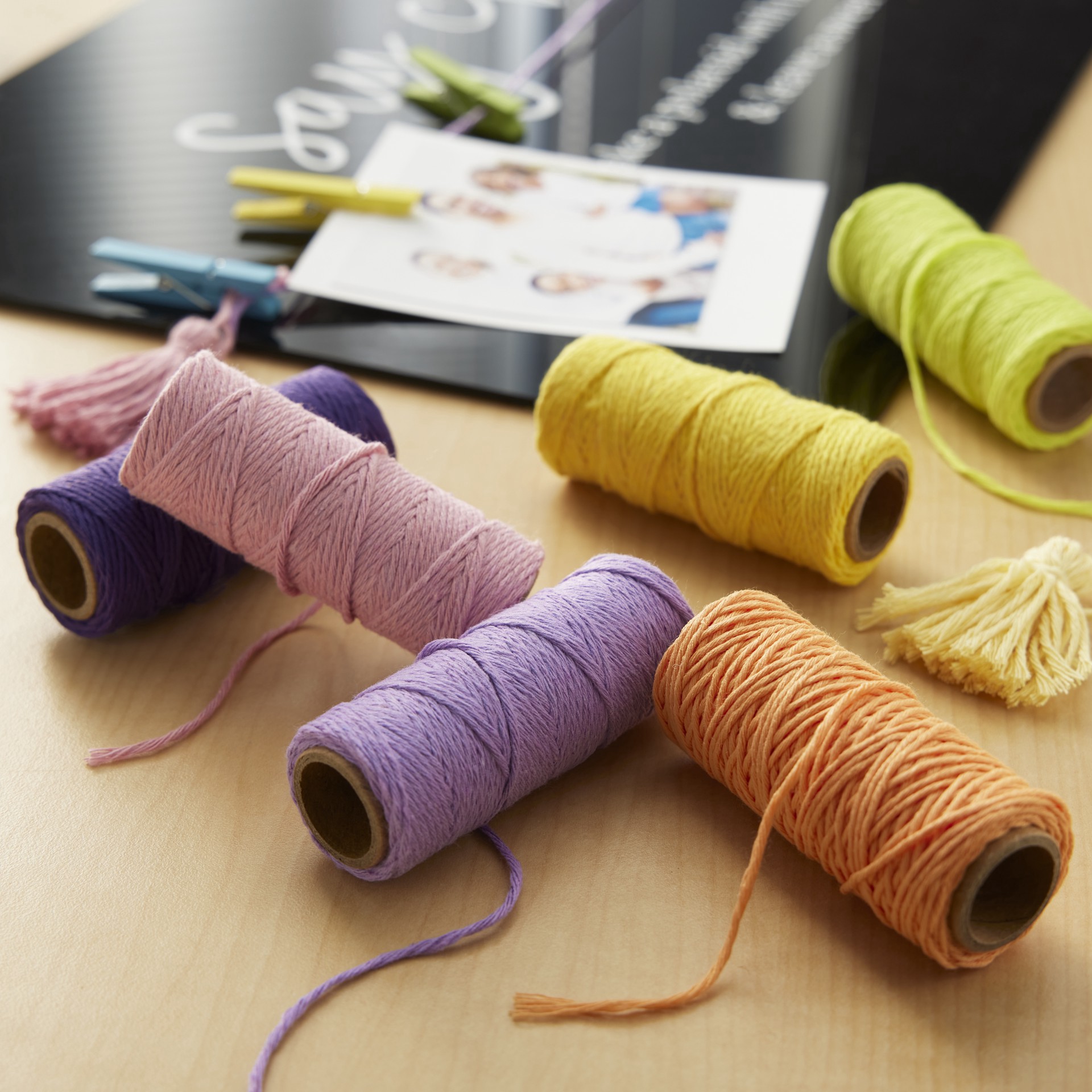 slide 4 of 4, Rainbow Jute Value Pack By Recollections, 25 yd