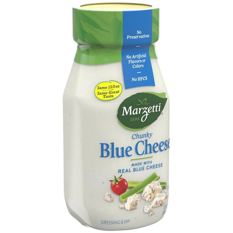 slide 3 of 6, Marzetti Chunky Blue Cheese Salad Dressing & Dip - 13 fl oz, 13 fl oz