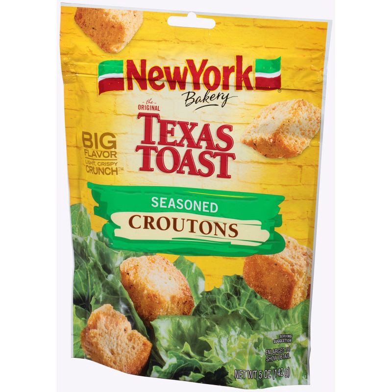 slide 3 of 3, New York Bakery The Original Texas Toast Seasoned Croutons - 5oz, 5 oz