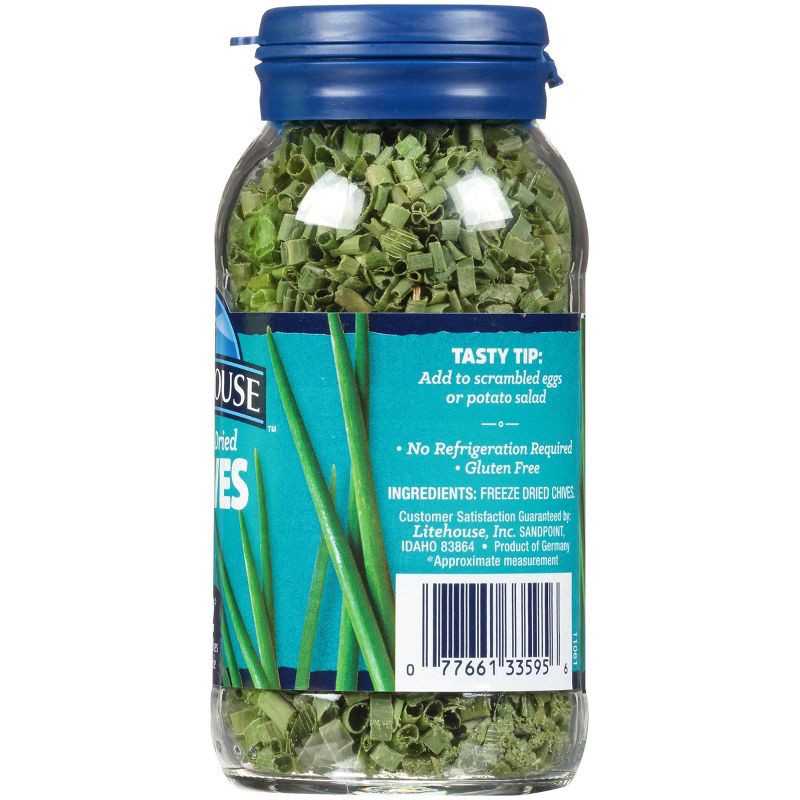 slide 4 of 4, Litehouse Freeze-Dried Chives - 0.25oz, 0.25 oz