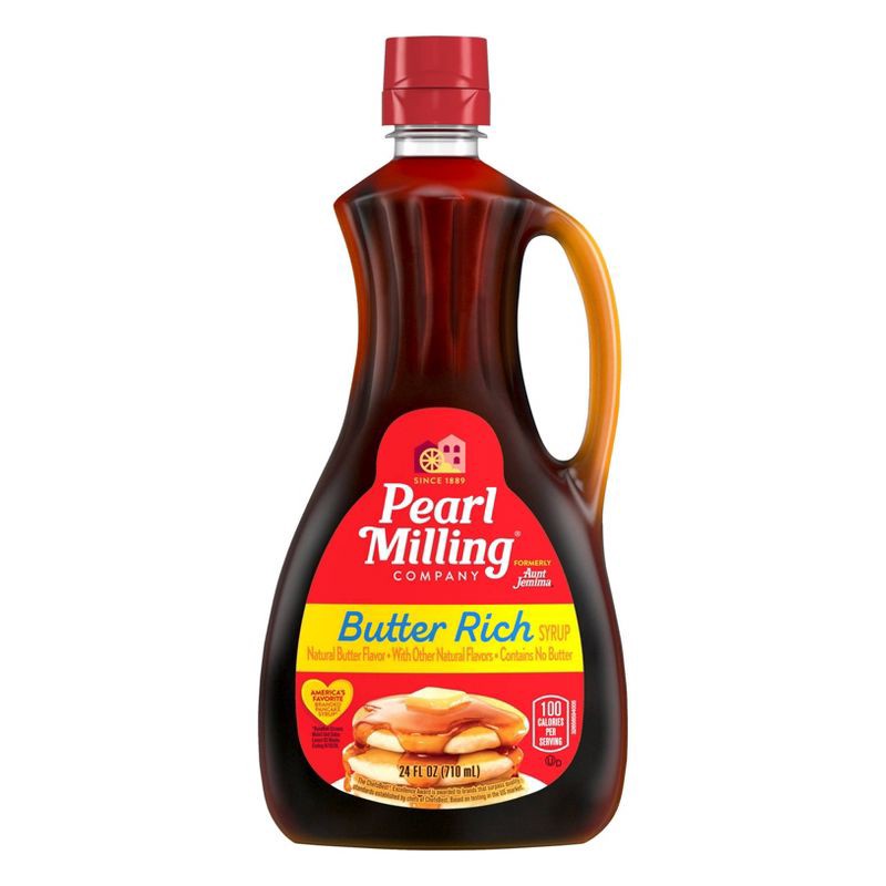 slide 1 of 8, Pearl Milling Company Butter Rich Syrup - 24 fl oz., 24 fl oz