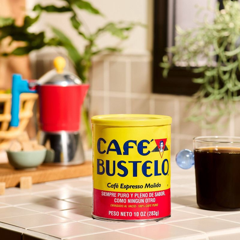 slide 2 of 6, Cafe Bustelo Café Bustelo Espresso Dark Roast Ground Coffee - 10oz, 10 oz