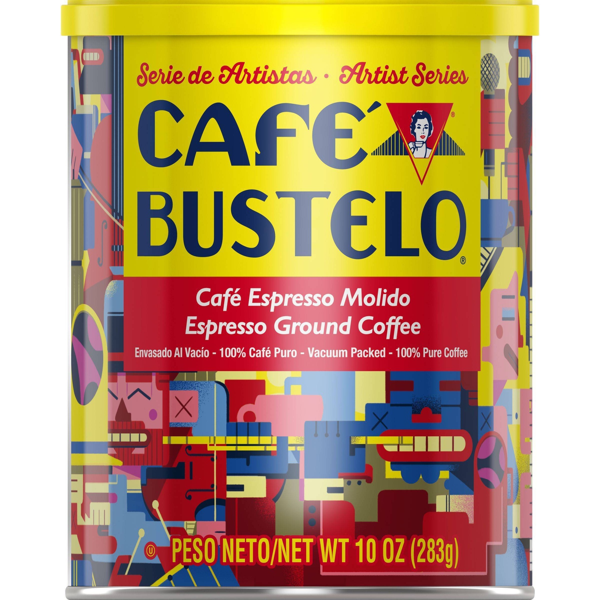 slide 1 of 10, Cafe Bustelo Café Bustelo Espresso Dark Roast Ground Coffee - 10oz, 10 oz