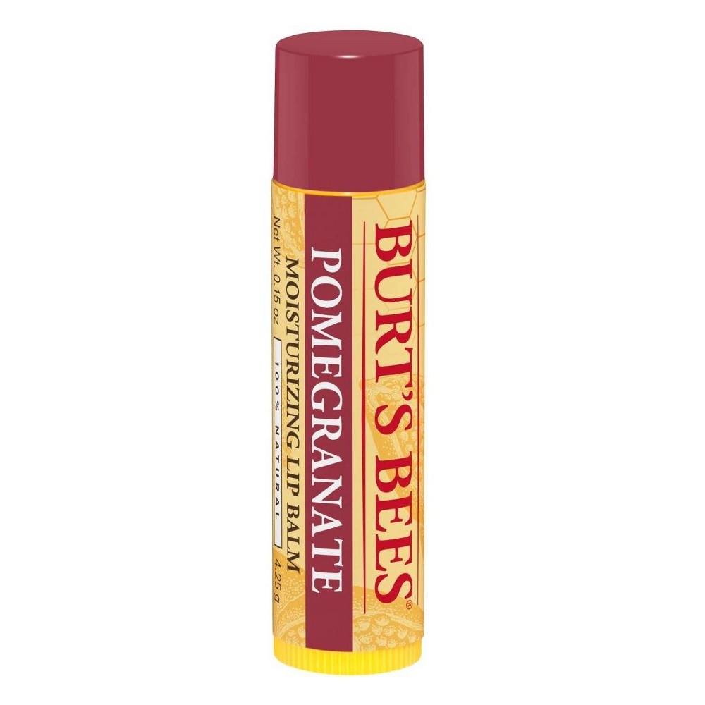 slide 6 of 6, Burt's Bees Lip Balm Blister Box - Pomegranate - 2ct, 0.3 oz