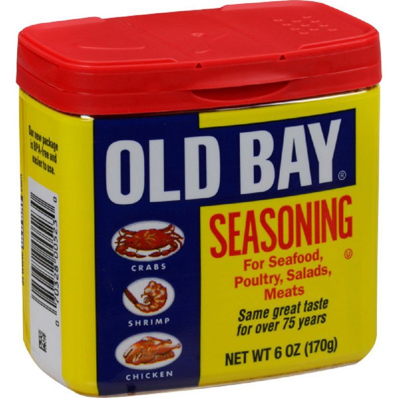 slide 1 of 12, McCormick OLD BAY Gluten Free Classic Seafood Seasoning - 6oz, 6 oz