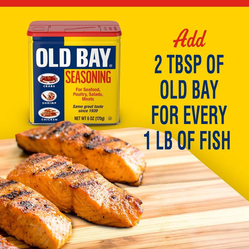 slide 14 of 25, McCormick OLD BAY Gluten Free Classic Seafood Seasoning - 6oz, 6 oz